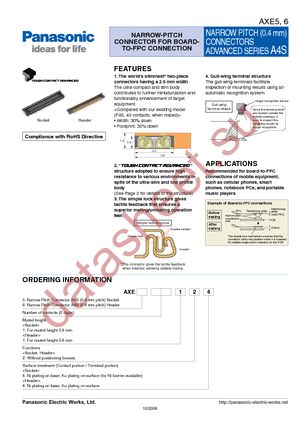 AXE614124 datasheet  